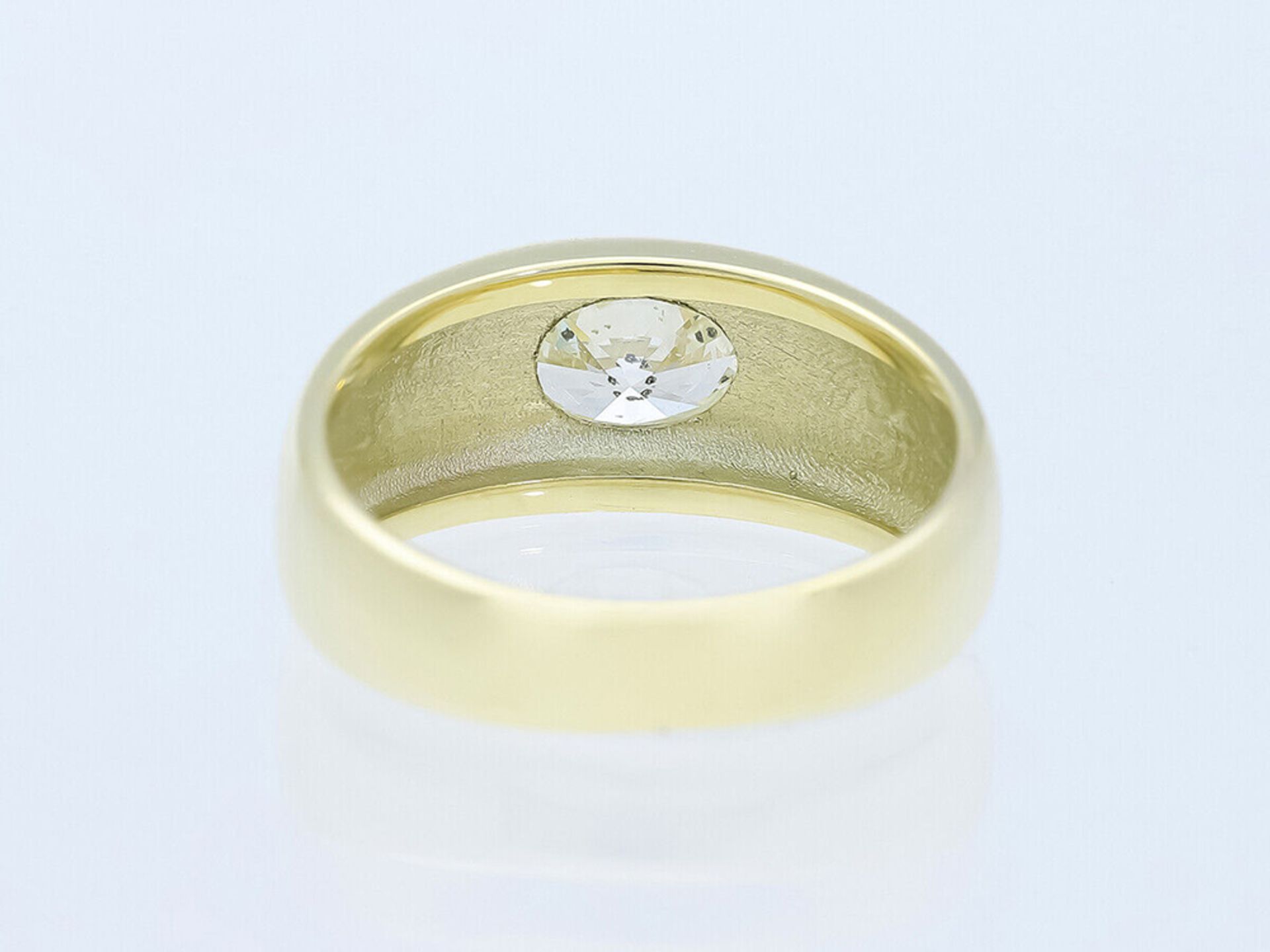 Ring 1,01 Diamant 585 / 14 Karat Gelbgold - Bild 3 aus 6
