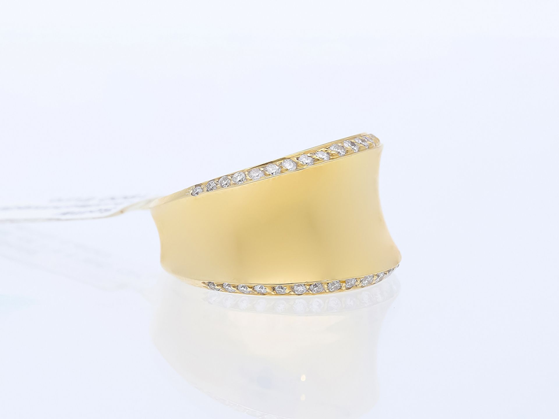 Ring Diamond 14 kt Yellow Gold - Image 3 of 8