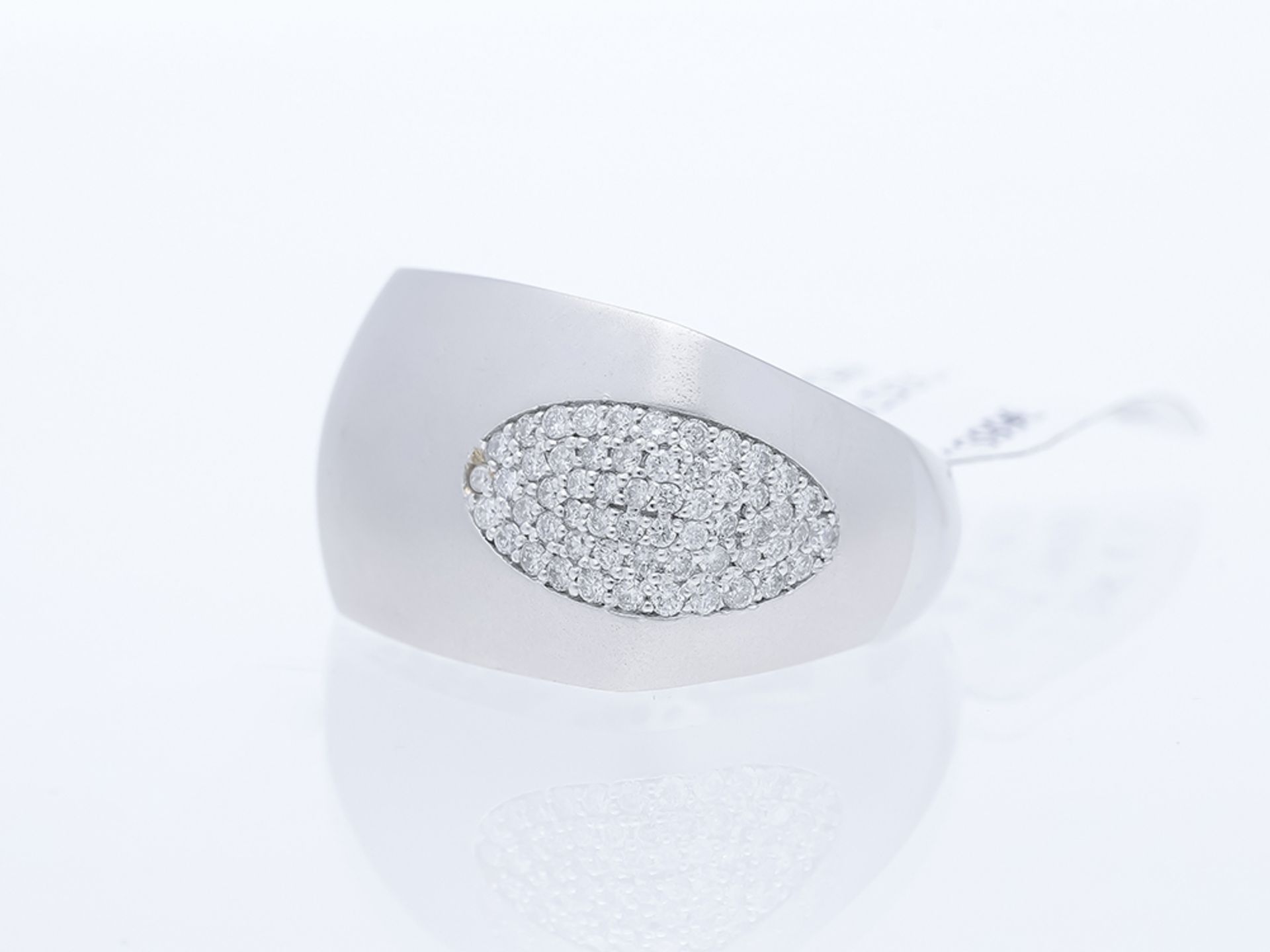 Ring Diamond 750 / 18 White Gold - Image 2 of 8