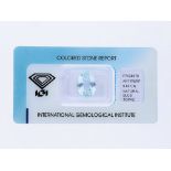 Gemstone Topaz 8,80 ct. with IGI Report