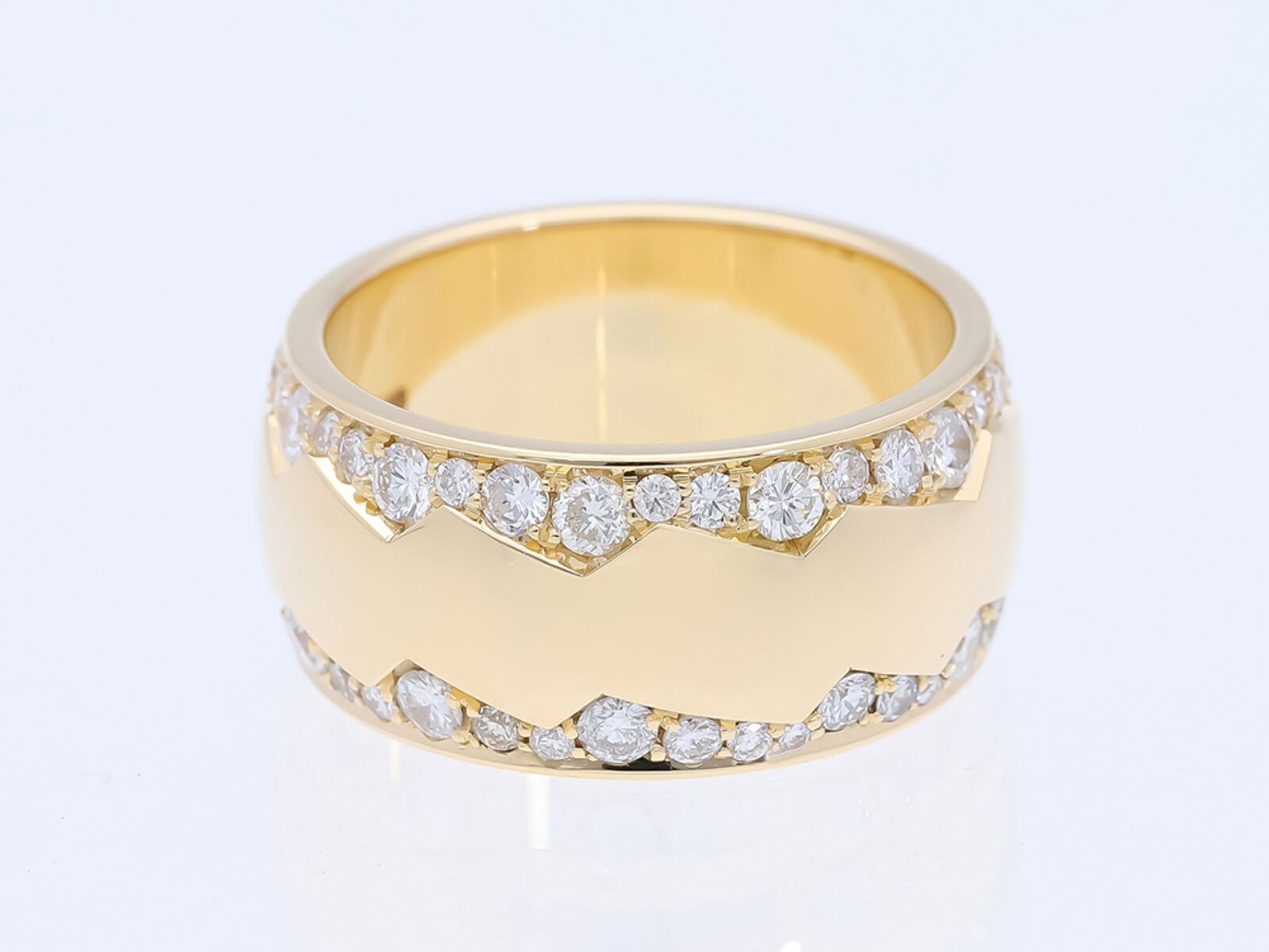 Ring Diamond 14 kt Yellow Gold