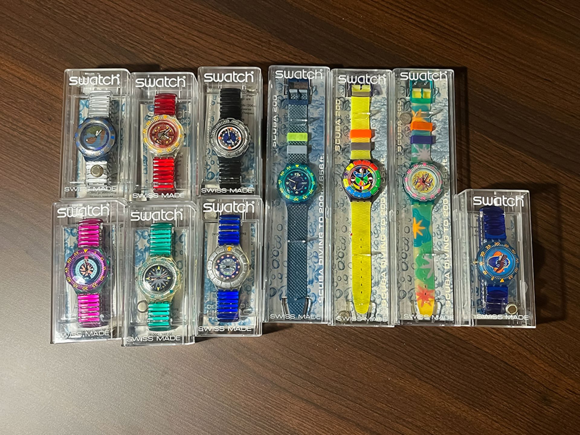 Collection of 105 pieces Swatch watches in original boxes - Image 4 of 19