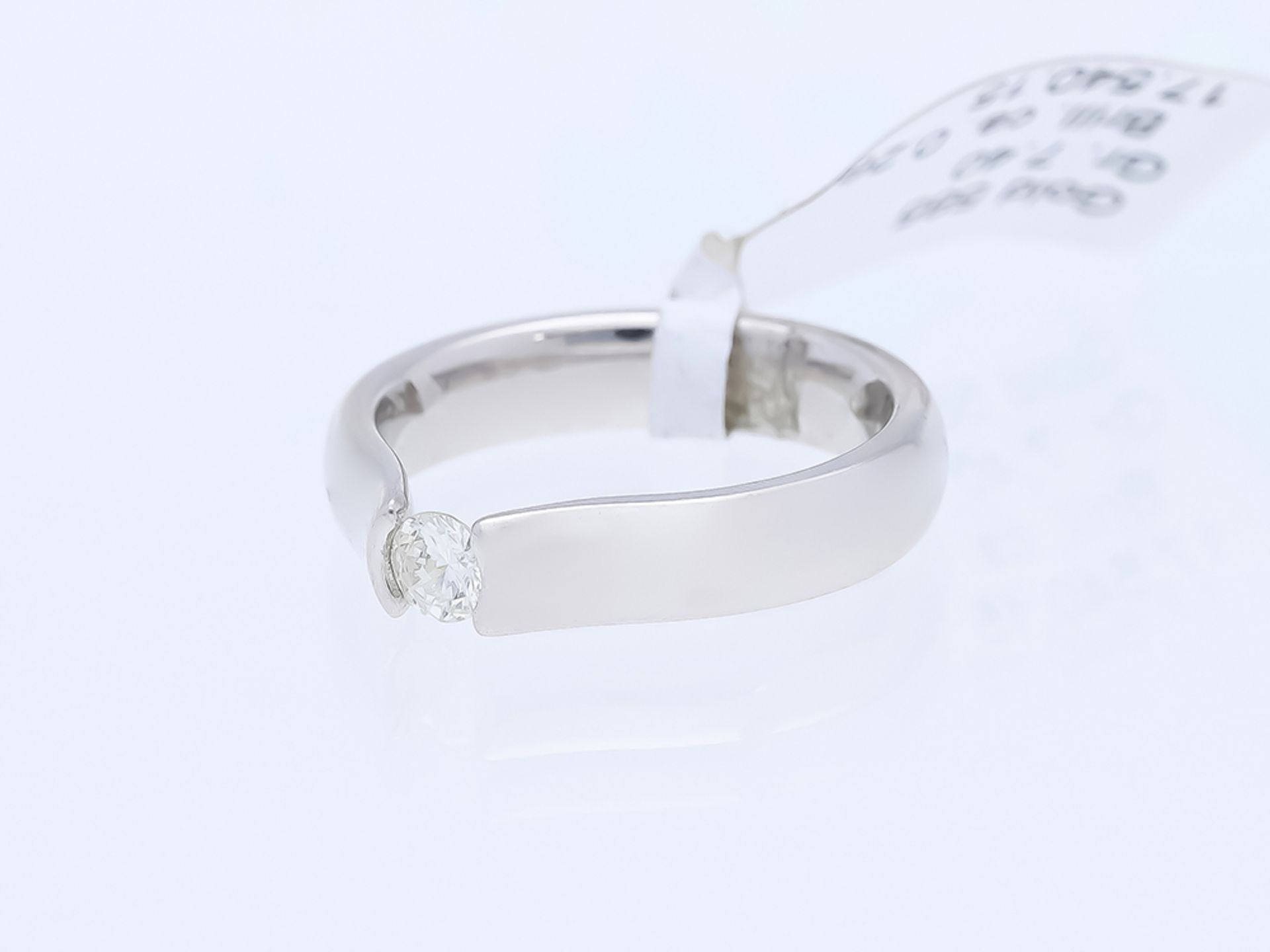 Ring Diamond 14 kt White Gold - Image 2 of 8