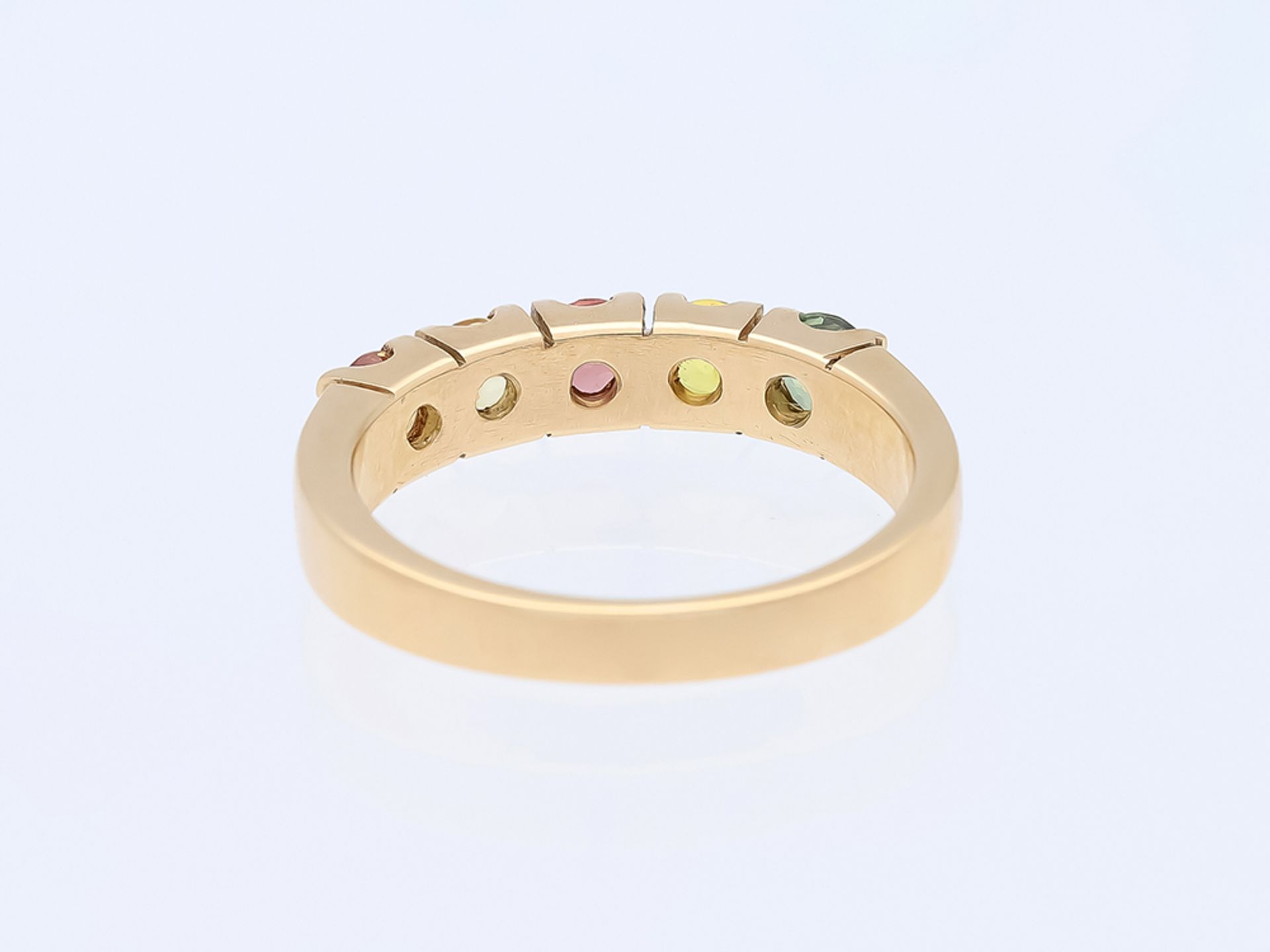 Ring Sapphire 585 / 14 Pink Gold - Image 4 of 8