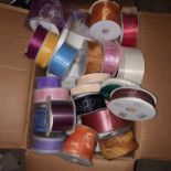 OVER 100 RIBBONS IN VARIOUS COLOURS, DESIGN AND CONDITIONS - SALEROOM ON MID OF ROW (F).