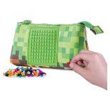 RRP £133.65 - X 9 BRAND NEW MINECRAFT PIXIE CREW LARGE POUCH OR PENCIL CASES - SALEROOM ON MID OF