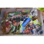 OVER 65 PACKS OF VARIOUS TOYS IN VARIOUS COLOURS AND DESIGNS - SALEROOM ON TOP OF ROW (C).