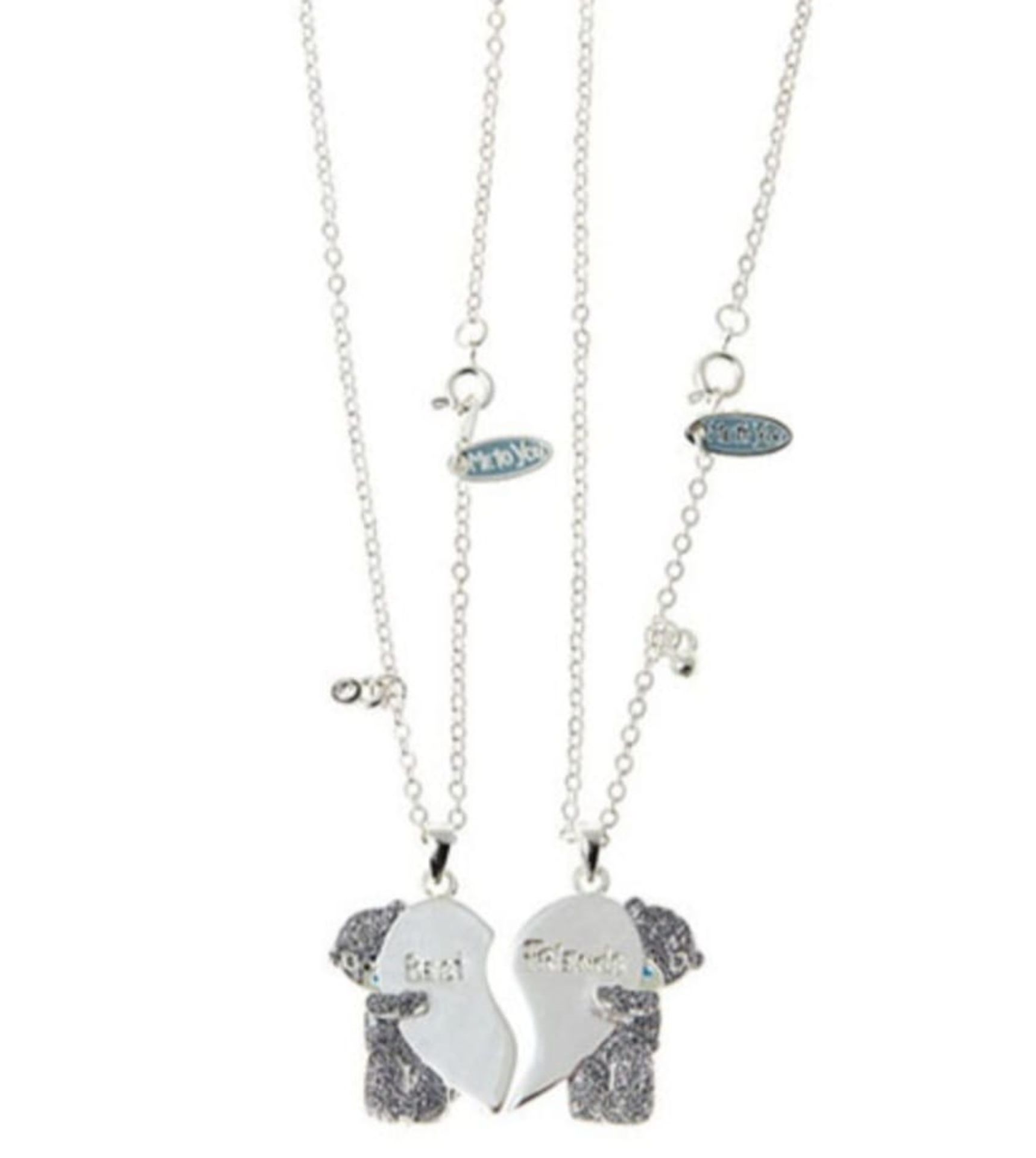 RRP £254.83 - X 17 BRAND NEW & GIFT BOXED ME TO YOU TATTY SILVER BEST FRIENDS SETS OF NECKLACES -