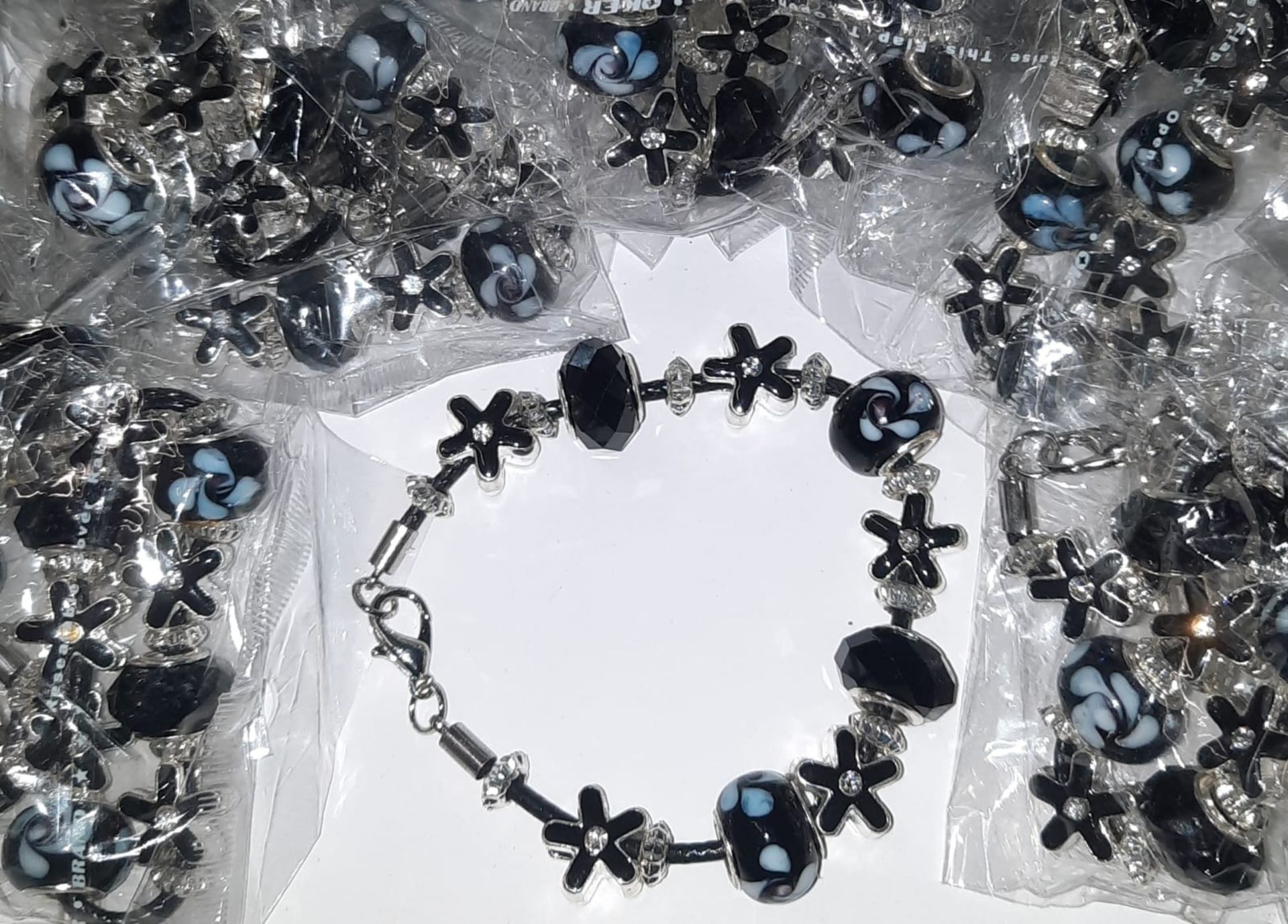 RRP £222 - X 25 BRAND NEW THE OLIVIA COLLECTION BRACELETS BY THE WEIGHT OF THESE SILVER, GRAY, &
