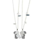 RRP £254.83 - X 17 BRAND NEW & GIFT BOXED ME TO YOU TATTY SILVER BEST FRIENDS SETS OF NECKLACES -