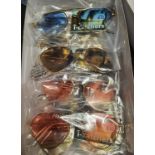 RRP £120 - X 12 BRAND NEW & BOXED COLOURFUL SUNGLASSES INPROVE YOUR LOOK AND FEEL WITH THESE