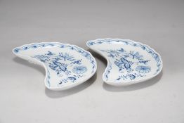 2 Nierenschalen Meissen