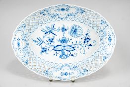 Durchbruchschale Meissen Zwiebelmuster