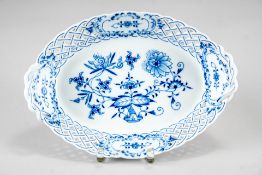 Durchbruchschale Meissen Zwiebelmuster