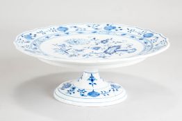 Tortenteller. Meissen Zwiebelmuster