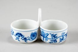 Salz- & Pfeffernapf Meissen Zwiebelmuster