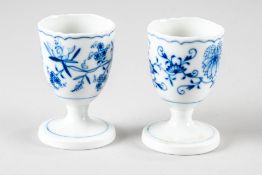 2 Eierbacher Meissen Zwiebelmuster