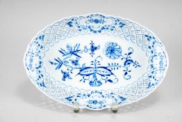 Durchbruchschale Meissen Zwiebelmuster