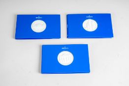 3 Städte Medaillen. Meissen Zwiebelmuster