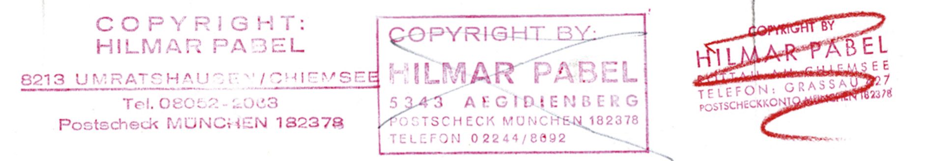 Hilmar Pabel, 1910-2000 - Bild 2 aus 2