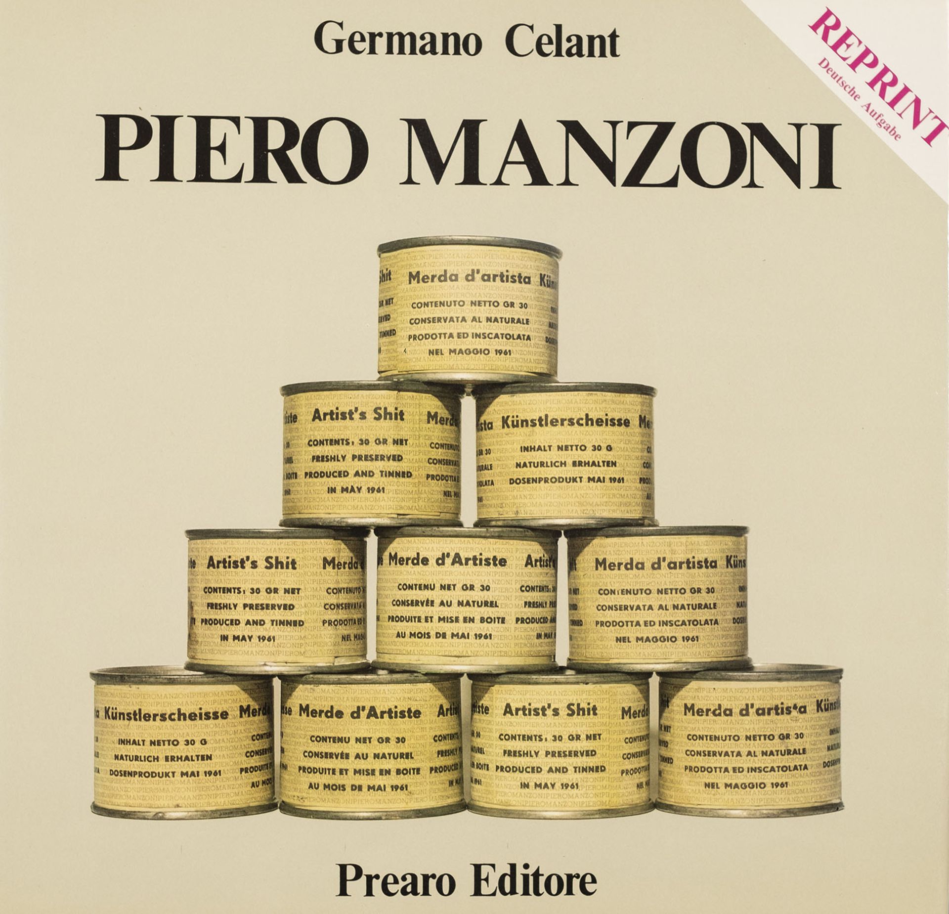 Manzoni. – G. Celant.