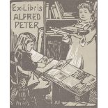 Exlibris. – Peter. – R. Braungart