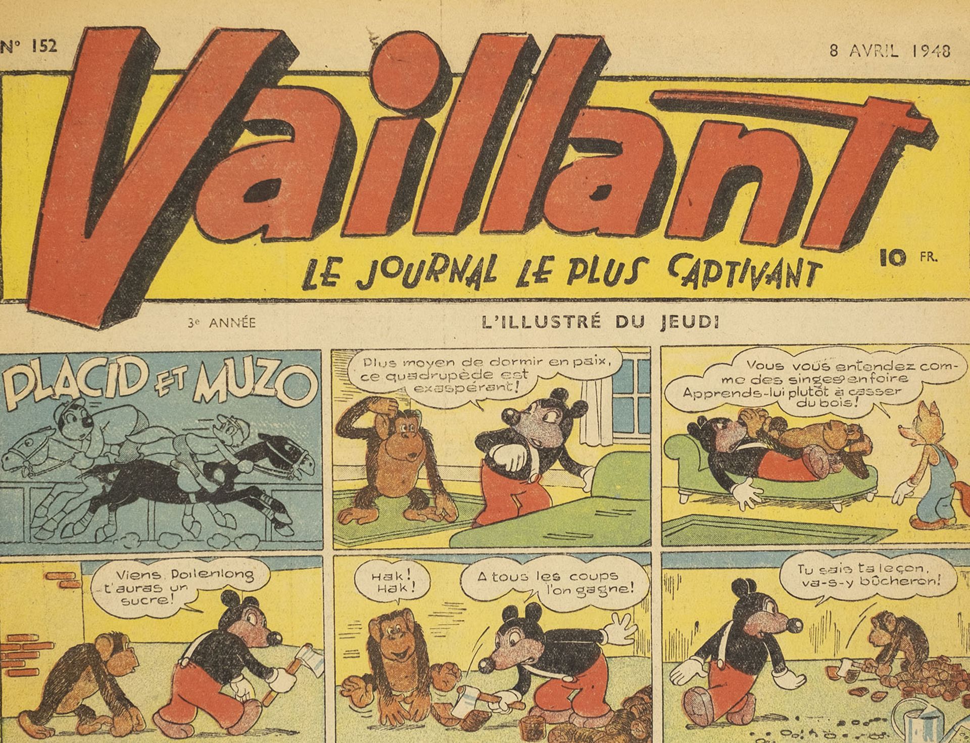 Comics. – Vaillant,