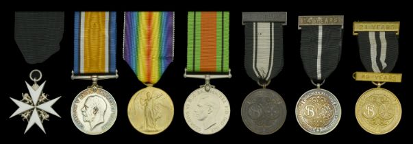 An Order of St. John group of seven awarded to Acting Sergeant C. G. Merritt, St. John Ambul...