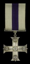 Military Cross, G.V.R., unnamed as issued, in case of issue, light pitting, nearly very fine...