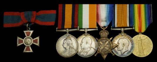 A Great War A.R.R.C. group of six awarded to Sister Florence C. Puddicombe, Princess Christi...