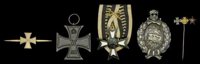 Germany, Prussia, Iron Cross 1914, Second Class breast badge, silver with iron centre, unmar...