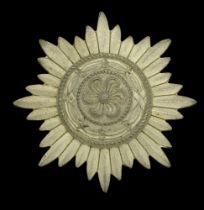 An Eastern Volunteers War Service Star in Silver First Class. A scarce variant with brass h...