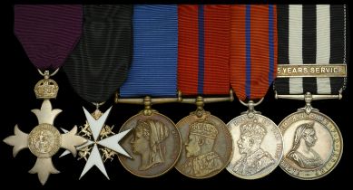 A Great War M.B.E., Order of St. John group of six awarded to Commandant W. R. Magnus, Briti...