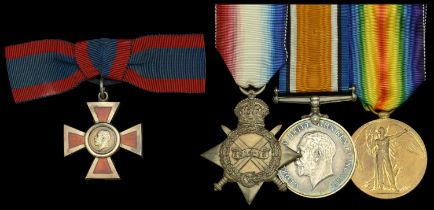 An inter-War A.R.R.C. group of four awarded to Nursing Sister Leonora C. Hooper, Queen Alexa...