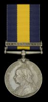 Cape of Good Hope General Service 1880-97, 1 clasp, Basutoland (Pte. R. H. Nevin. P.A.V. Gua...