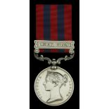 India General Service 1854-95, 1 clasp, Burma 1885-7 (Lieutt. R. H. Gill. 2d. Bn. Hamps. R.)...