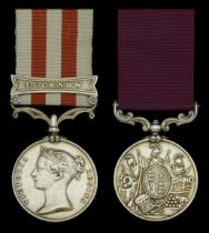 Pair: Sergeant D. Sinton, 19th Hussars, late 2nd Dragoon Guards Indian Mutiny 1857-59, 1...