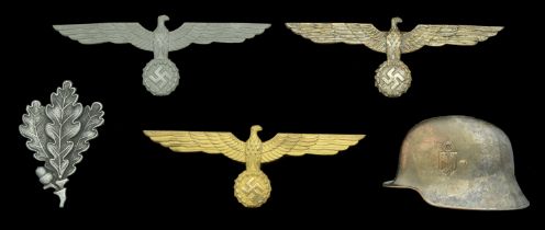 German Second World War Insignia. Kriegsmarine Officers or Army General's removable breast...