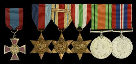 A fine Second War A.R.R.C. group of six awarded to Assistant Matron Eva D. Murray, Queen Ale...