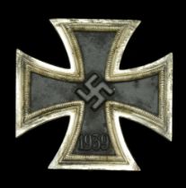 An Iron Cross First Class 1939 in its Presentation Case. The Iron Cross is of a slightly co...