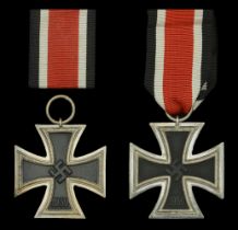 Iron Crosses Second Class 1939. Two examples, the first by Hammer and Sohne in Presentation...