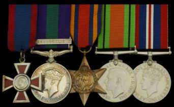 A fine post-War 'Burma' A.R.R.C. group of five awarded to Squadron Officer Eileen M. Knox, P...