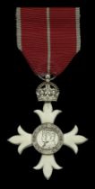 The Most Excellent Order of the British Empire, M.B.E. (Military) Member's 2nd type breast b...