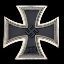 Germany, Third Reich, Iron Cross 1939, First Class breast badge, silver with iron centre, ma...
