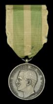 Italy, Kingdom, Messina Earthquake Medal 1908, silver, unnamed, edge bruise, very fine Â£60...