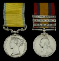 Renamed and Defective Medals: Baltic 1854-55, unnamed as issued, this a cast copy, with brok...