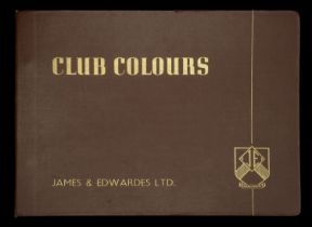 Military Tailor's Club Colour Sample Book. By James & Edwards Ltd., containing regimental s...