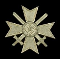 Germany, Third Reich, War Service Cross First Class, with swords, silver, non maker marked w...