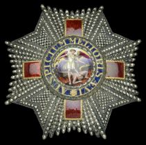 The Most Distinguished Order of St. Michael and St. George, a late Georgian K.C.M.G. Knight...