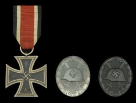 Germany, Third Reich, Iron Cross 1939, Second Class breast badge, silver with iron centre, r...